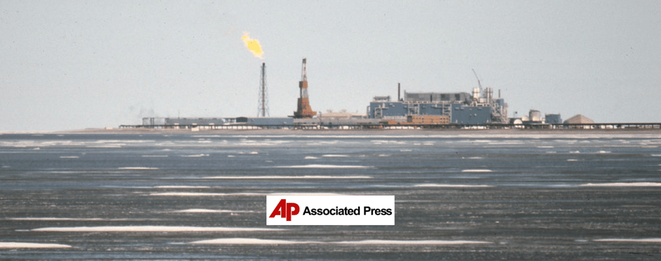 gas flare with AP logo